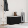 Banco de Hall Negro Roble 80x40x45 cm Madera Elaborada von , Bänke für Hallen und Lager - Ref: Foro24-862701, Preis: 88,16 €,...