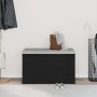 Banco de Hall Negro Roble 80x40x45 cm Madera Elaborada von , Bänke für Hallen und Lager - Ref: Foro24-862701, Preis: 88,16 €,...