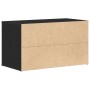 Banco de Hall Negro Roble 80x40x45 cm Madera Elaborada von , Bänke für Hallen und Lager - Ref: Foro24-862701, Preis: 88,16 €,...