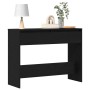 Mesa Consola de Roble Negro - 100x35x76.5 cm - Madera Engineered de , Mesas auxiliares - Ref: Foro24-862708, Precio: 80,26 €,...