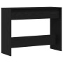 Mesa Consola de Roble Negro - 100x35x76.5 cm - Madera Engineered de , Mesas auxiliares - Ref: Foro24-862708, Precio: 80,26 €,...