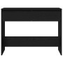Mesa Consola de Roble Negro - 100x35x76.5 cm - Madera Engineered de , Mesas auxiliares - Ref: Foro24-862708, Precio: 80,26 €,...
