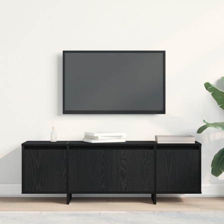 Mueble de TV Negro Roble 120x30x40.5 cm Madera Compuesta von , TV-Möbel - Ref: Foro24-862709, Preis: 82,00 €, Rabatt: %