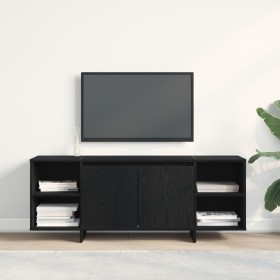 Stand para TV - Roble Negro - 120x30x40.5 cm - Hecho de Madera Elaborada von , TV-Möbel - Ref: Foro24-862710, Preis: 94,54 €,...