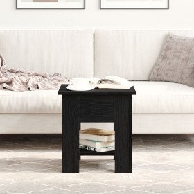 Mesa de Café Negro Roble 40x40x42 cm Madera Elaborada de , Mesas de centro - Ref: Foro24-862712, Precio: 45,15 €