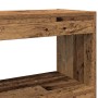 Estantería/Divisor de habitación en madera antigua, 100x30x72 cm, hecho de madera contrachapada by , Bookcases and shelves - ...
