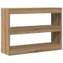 Estantería/Divisor de habitación - Roble artesanal - 100x30x72 cm - Hecho de madera elaborada von , Bücherregale und Regale -...