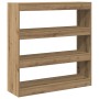 Armario de Libros/División de Espacio en Roble Artesanal - 100x30x103cm, Hecho de Madera Diseñada von , Bücherregale und Rega...