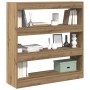 Armario de Libros/División de Espacio en Roble Artesanal - 100x30x103cm, Hecho de Madera Diseñada von , Bücherregale und Rega...