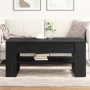 Mesa de café Negra de Roble 102x55x45 cm de Madera de , Mesas de centro - Ref: Foro24-862729, Precio: 85,43 €