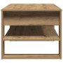 Mesa de café de roble Artisan 102x55x45 cm de madera ingenierizada by , Coffee table - Ref: Foro24-862728, Price: 78,01 €, Di...