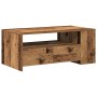 Mesa de café de madera vieja 102x55x43,5 cm de madera de ingeniería by , Coffee table - Ref: Foro24-862731, Price: 103,15 €, ...