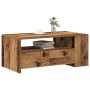 Mesa de café de madera vieja 102x55x43,5 cm de madera de ingeniería by , Coffee table - Ref: Foro24-862731, Price: 103,15 €, ...