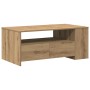 Mesa de Café - Roble Artesanal - 102x55x43.5 cm - Hecha de Madera Elaborada von , Couchtisch - Ref: Foro24-862732, Preis: 102...