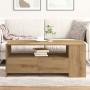 Mesa de Café - Roble Artesanal - 102x55x43.5 cm - Hecha de Madera Elaborada von , Couchtisch - Ref: Foro24-862732, Preis: 102...