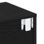 Armario de Noche de Pared de en Madera de Roble Negro de , Mesitas de noche - Ref: Foro24-862734, Precio: 47,20 €, Descuento: %