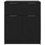 Aparador de roble negro 60x30x70 cm de madera elaborada de , Aparadores - Ref: Foro24-862738, Precio: 73,51 €, Descuento: %