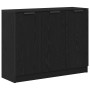 Aparador Negro de Roble 90,5x30x70 cm Madera Elaborada de , Aparadores - Ref: Foro24-862740, Precio: 101,94 €, Descuento: %