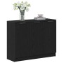 Aparador Negro de Roble 90,5x30x70 cm Madera Elaborada de , Aparadores - Ref: Foro24-862740, Precio: 101,94 €, Descuento: %