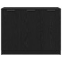 Aparador Negro de Roble 90,5x30x70 cm Madera Elaborada de , Aparadores - Ref: Foro24-862740, Precio: 101,94 €, Descuento: %