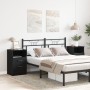 Mesas de Noche 2 pcs Negro Roble 40x35x65 cm Madera Elaborada de , Mesitas de noche - Ref: Foro24-862742, Precio: 122,39 €, D...