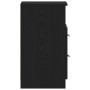 Mesas de Noche 2 pcs Negro Roble 40x35x65 cm Madera Elaborada de , Mesitas de noche - Ref: Foro24-862742, Precio: 122,39 €, D...
