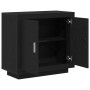 aparador Negro Roble 80x40x75 cm Madera elaborada de , Aparadores - Ref: Foro24-862749, Precio: 101,01 €, Descuento: %
