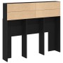Cabecero Gabinete Negro Roble 120x19x103.5 cm Madera Elaborada von , Kopf- und Fußteile - Ref: Foro24-862751, Preis: 77,26 €,...