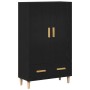 Highboard de en Roble Negro, 70x31x115 cm, Hecho de Madera Elaborada de , Aparadores - Ref: Foro24-862763, Precio: 121,40 €, ...