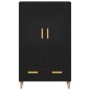 Highboard de en Roble Negro, 70x31x115 cm, Hecho de Madera Elaborada de , Aparadores - Ref: Foro24-862763, Precio: 121,40 €, ...