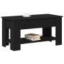 Mesa de café de roble negro  - 101x49x52 cm fabricada con madera engineered | Foro24.es | Tu tienda online para hogar, jardín y más Foro24.es
