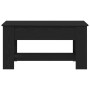 Mesa de café de roble negro  - 101x49x52 cm fabricada con madera engineered | Foro24.es | Tu tienda online para hogar, jardín y más Foro24.es