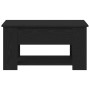 Mesa de Café de Roble Negro 79x49x41 cm Fabricada en Madera Ingenierizada von , Couchtisch - Ref: Foro24-862765, Preis: 90,45...