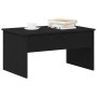 Mesa de Café de Roble Negro - 80 x 50.5 x 41.5 cm von , Couchtisch - Ref: Foro24-862766, Preis: 76,46 €, Rabatt: %