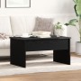 Mesa de Café de Roble Negro - 80 x 50.5 x 41.5 cm von , Couchtisch - Ref: Foro24-862766, Preis: 76,46 €, Rabatt: %