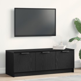 Mueble de TV Negro Roble 102x35x36,5 cm Madera elaborada by , TV Furniture - Ref: Foro24-862770, Price: 78,14 €, Discount: %