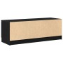 Mueble de TV Negro Roble 102x35x36,5 cm Madera elaborada von , TV-Möbel - Ref: Foro24-862770, Preis: 76,27 €, Rabatt: -5%%