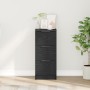 Armario Lateral de Roble Negro 30x30x70 cm Hecho de Madera Ingeniería de , Aparadores - Ref: Foro24-862774, Precio: 60,94 €, ...