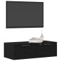 Armario de Pared de Roble Negro 68x30x20 cm Hecho de Madera Manufacturada von , Schränke und Lagerung - Ref: Foro24-862776, P...