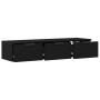 Gabinete de Pared de Roble Negro 102x30x20 cm Hecho de Madera Elaborada von , Schränke und Lagerung - Ref: Foro24-862777, Pre...