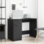 Escritorio de roble negro - 100x50x75 cm - Hecho de madera elaborada de , Escritorios - Ref: Foro24-862779, Precio: 99,78 €, ...
