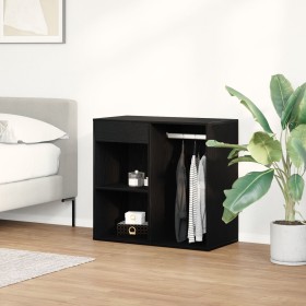 Gabinete Cosmético de Roble Negro 80x40x75 cm