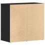 Gabinete Cosmético de Roble Negro  80x40x75 cm Hecho de Madera Elaborada | Foro24.es | Tu tienda online para hogar, jardín y más Foro24.es