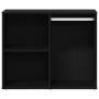 Gabinete Cosmético de Roble Negro  - 80x40x65 cm | Foro24.es | Tu tienda online para hogar, jardín y más Foro24.es