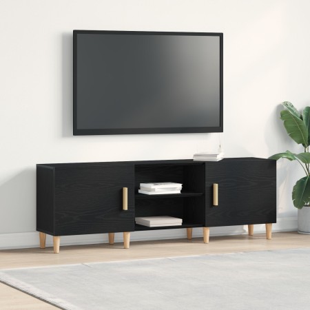 Soporte de TV  - Roble Negro, 150x30x50 cm, Hecho de Madera Elaborada | Foro24.es | Tu tienda online para hogar, jardín y más Foro24.es