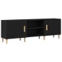 Soporte de TV  - Roble Negro, 150x30x50 cm, Hecho de Madera Elaborada | Foro24.es | Tu tienda online para hogar, jardín y más Foro24.es