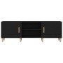 Soporte de TV  - Roble Negro, 150x30x50 cm, Hecho de Madera Elaborada | Foro24.es | Tu tienda online para hogar, jardín y más Foro24.es