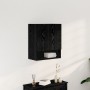 Armario de pared Negro Roble 60x30x70 cm de madera von , Schließfächer und Lagerschränke - Ref: Foro24-862798, Preis: 68,51 €...