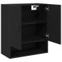 Armario de pared Negro Roble 60x30x70 cm de madera von , Schließfächer und Lagerschränke - Ref: Foro24-862798, Preis: 68,51 €...