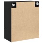 Armario de pared Negro Roble 60x30x70 cm de madera von , Schließfächer und Lagerschränke - Ref: Foro24-862798, Preis: 68,51 €...